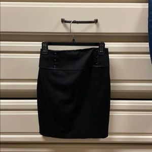 Express 00 black pencil skirt